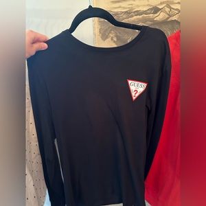 Mens long sleeve guess shirt